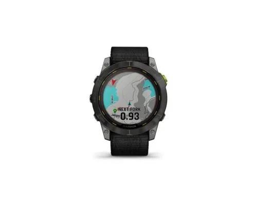 Смарт-годинник Garmin Enduro 2, Saph, Carbon GrayDLC Ti w/Black UltraFit Band, GPS (010-02754-01)