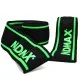 Бинт для спорту MadMax MFA-299 для колін Non slide slip knee wraps 2.0m Black/Green (MFA-299-U)