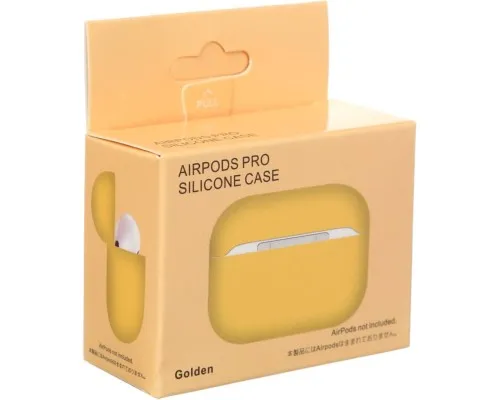 Чохол для навушників Armorstandart Ultrathin Silicone Case для Apple AirPods Pro Golden (ARM55965)