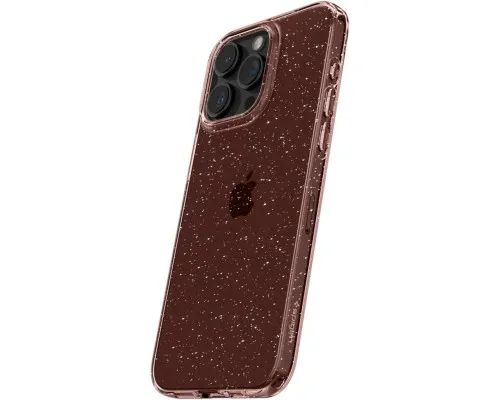 Чохол до мобільного телефона Spigen Apple iPhone 15 Pro Liquid Crystal Glitter Rose Quartz (ACS06702)