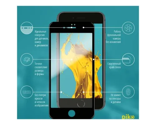 Скло захисне Piko Full Glue Apple iPhone 7 (1283126492976)