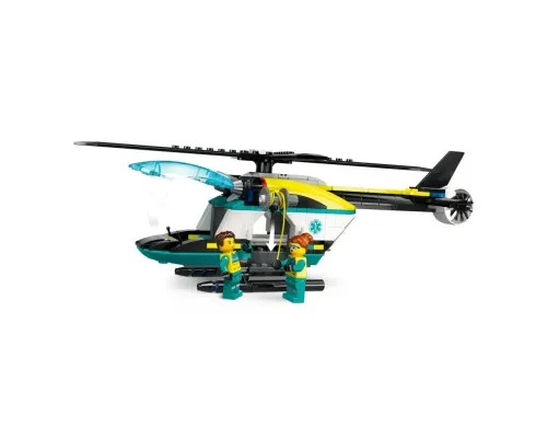 Конструктор LEGO City Гелікоптер аварійно-рятувальної служби 226 деталей (60405)