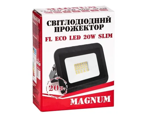 Прожектор MAGNUM FL ECO LED 20Вт slim 6500К IP65 (90011659)