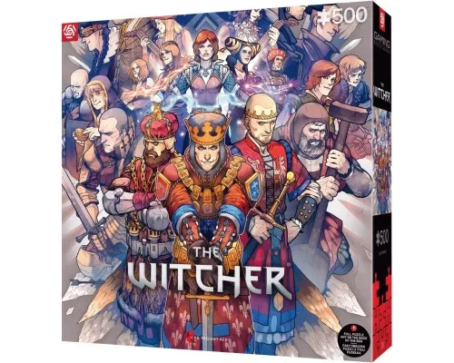 Пазл GoodLoot The Witcher Northern Realms 500 елементів (5908305246756)