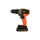 Шуруповерт Black&Decker 18 В, 1.5Ah, 45 Нм,0-360/0-1400 об/хв, 21000 уд/хв, 1.3 кг (BCD003C1)