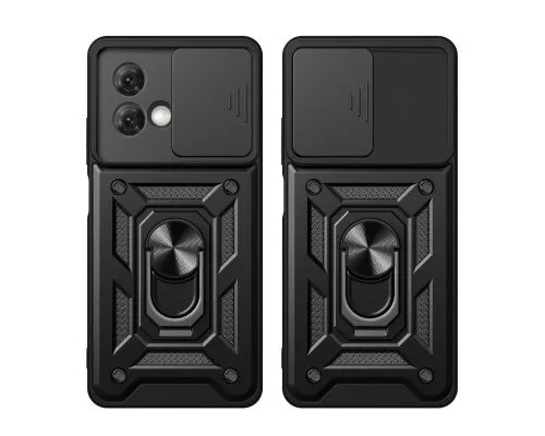 Чохол до мобільного телефона BeCover Military Motorola Moto G84 Black (710675)