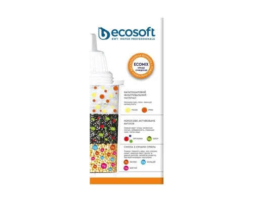 Картридж для фільтра глечика Ecosoft Універсальний для фільтр-глечиків Бар'єр та Аквафор, 2шт (CRVKAB2ECO)