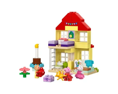 Конструктор LEGO DUPLO Peppa Pig Святковий будинок Пеппи (10433)