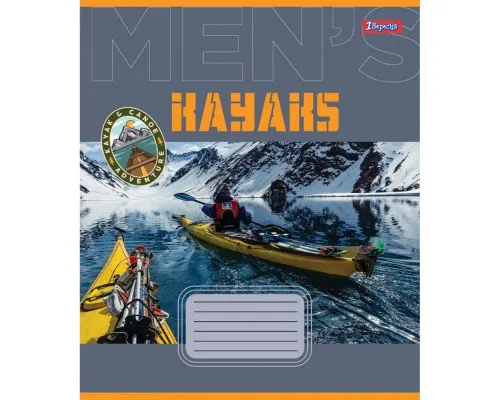 Зошит 1 вересня 1В Mens hobby 36 аркушів клітинка (767327)