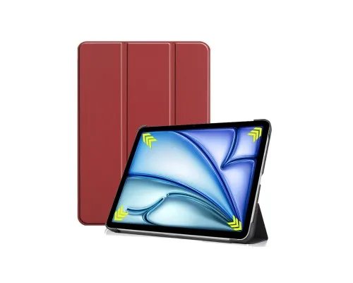 Чехол для планшета BeCover Smart Case Apple iPad Air 11" M2 2024 Red Wine (711596)