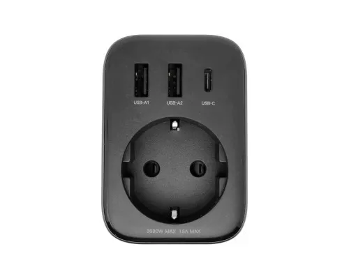 Зарядний пристрій Ugreen 3xUSB 30W Outlet Extender (2хUSB-A+USB-C) CD314 (90613)
