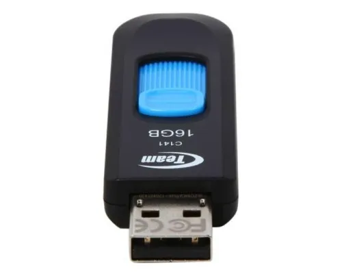 USB флеш накопичувач Team 16GB C141 Blue USB 2.0 (TC14116GL01)