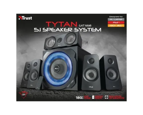 Акустическая система Trust GXT 658 Tytan 5.1 Surround Speaker System (21738)