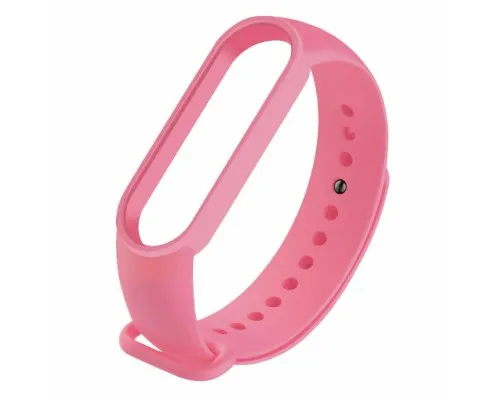 Ремінець до фітнес браслета BeCover Silicone для Xiaomi Mi Smart Band 5 Pink (705069)