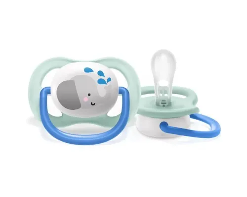 Пустушка Philips AVENT Ultra Air Animal для хлопчиків 0-6 міс (SCF080/05)