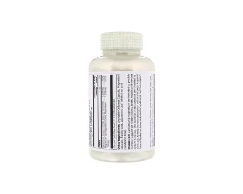 Минералы Solaray Кальций И Магний, Cal-Mag Citrate, High Potency, 90 Капсул (SOR04524)