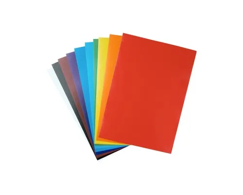 Кольоровий картон Kite двосторонній А5, 10 аркушів/10 кольорів (K21-1257)