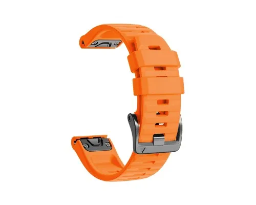 Ремешок для смарт-часов Armorstandart Silicone 22mm для Garmin Fenix 5/6 Orange (ARM60806)