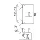 Смеситель Ibergrif Square M12022W