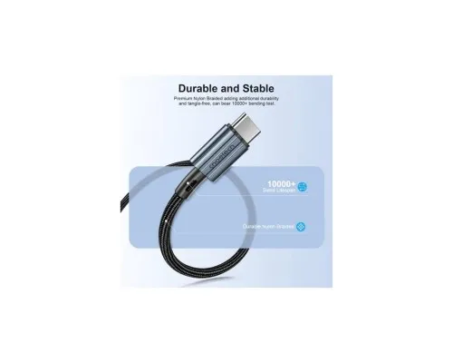 Дата кабель USB 2.0 Type-C to Type-C 1.8m 60W Choetech (XCC-1014-BK)