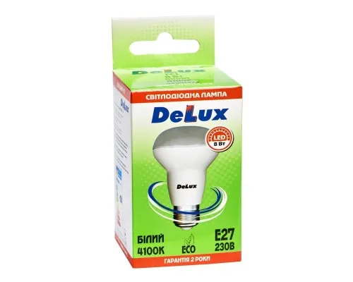Лампочка Delux FC1 8 Вт R63 4100K 220В E27 (90020564)