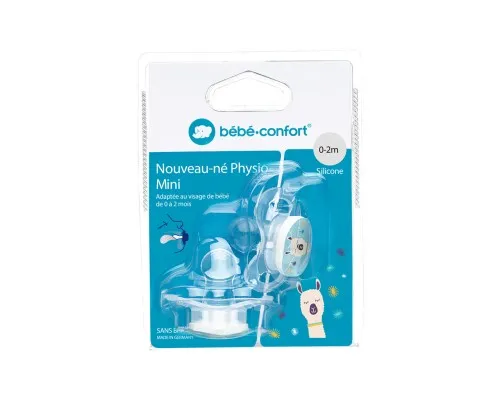 Пустышка Bebe Confort Newborn Physio, 2 шт (Bolivia) (3104201750)