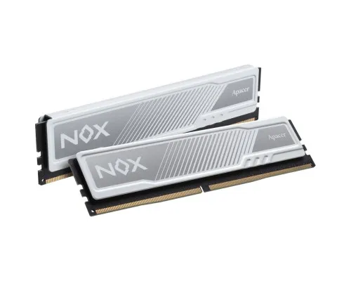 Модуль памяті для компютера DDR4 16GB (2x8GB) 2666 MHz NOX White Apacer (AH4U16G26C08YMWAA-2)
