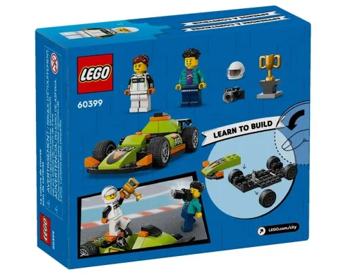 Конструктор LEGO City Зелений автомобіль для перегонів 56 деталей (60399)