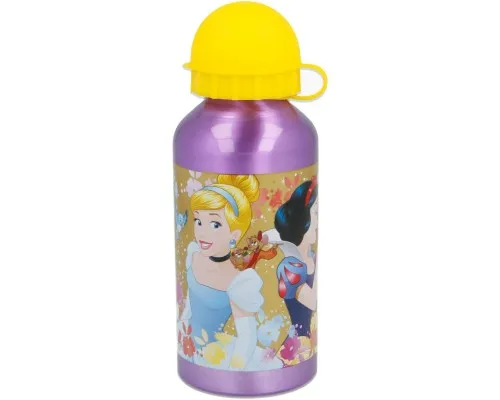 Поильник-непроливайка Stor Disney - Princess Forever, Aluminium Bottle 400 ml (Stor-29634)