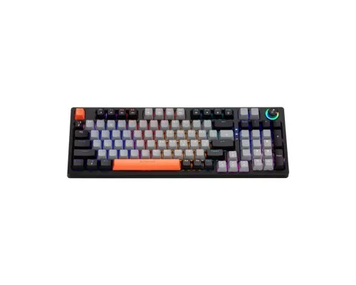 Клавиатура Xtrike ME GK-987 RGB Mechanical USB UA Grey/Black (GK-987GBRUA)