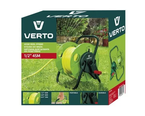 Візок для шлангу Verto котушка на підставці (15G790)