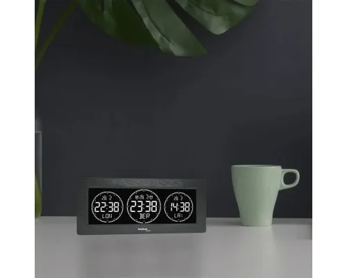 Настільний годинник Technoline WT458 Black (DAS302480)