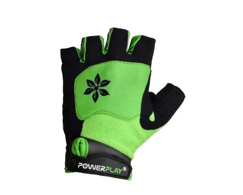 Велоперчатки PowerPlay 5284 B Зелені S (SALE_5284B_S_Green)
