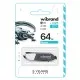 USB флеш накопитель Wibrand 64GB Aligator Grey USB 2.0 (WI2.0/AL64U7G)