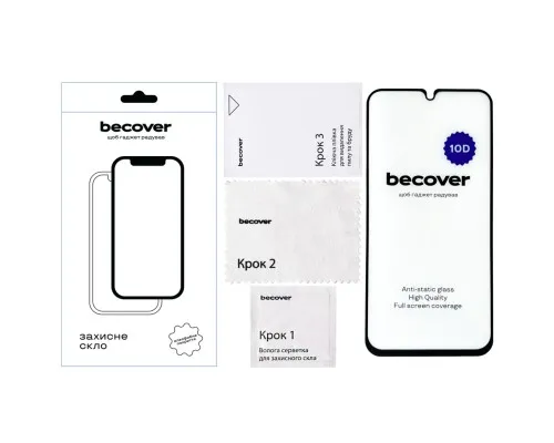 Скло захисне BeCover Samsung Galaxy A34 5G SM-A346 10D Black (711352)