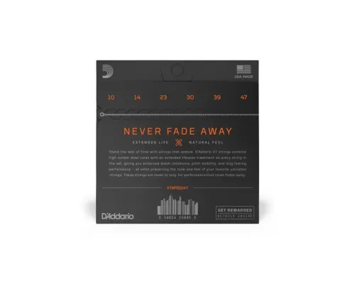 Струни для гітари D'Addario XT Phosphor Bronze Extra Light (10-47) (XTAPB1047)