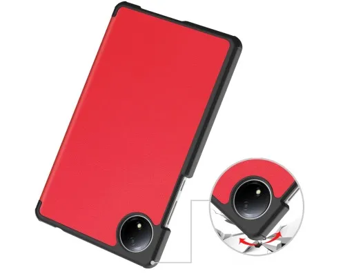 Чохол до планшета BeCover Smart Case Xiaomi Redmi Pad SE 8.7" Red (711908)