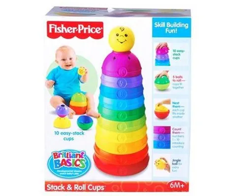 Розвиваюча іграшка Fisher-Price Большой-ещё больше (W4472)