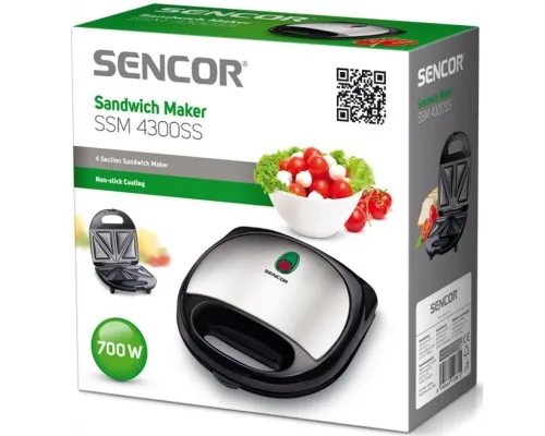 Сэндвичница Sencor SSM 4300 SS (SSM4300SS)