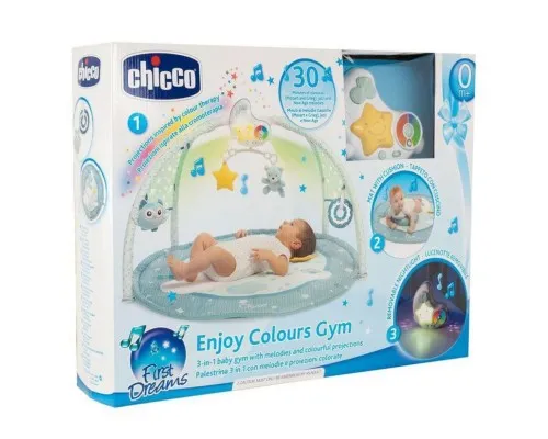 Дитячий килимок Chicco Enjoy Colours Gym blue (09866.20)
