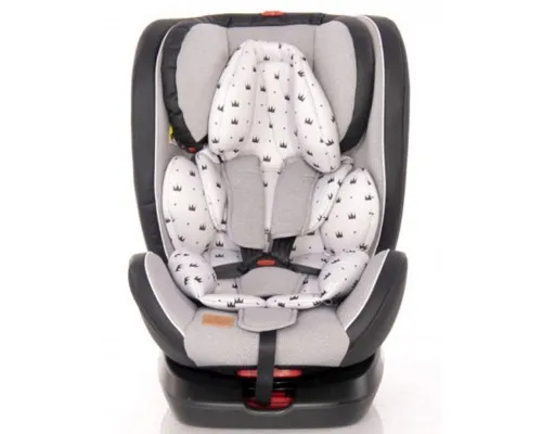 Автокресло Bertoni/Lorelli Nebula Isofix Grey Crowns 0-36 кг (NEBULA ISOFIX-grey crown)