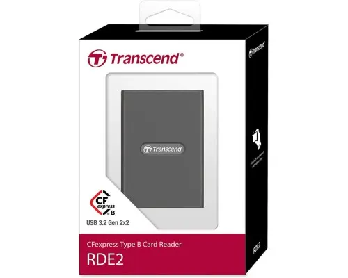 Считыватель флеш-карт Transcend USB 3.2 Gen 2x2 Type-C CFexpress (TS-RDE2)