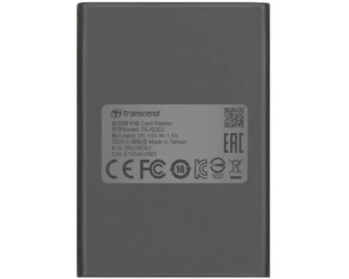 Считыватель флеш-карт Transcend USB 3.2 Gen 2x2 Type-C CFexpress (TS-RDE2)