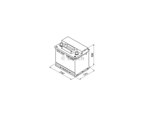 Акумулятор автомобільний Bosch 56А (0 092 S30 050)
