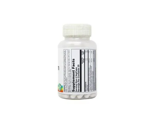 Минералы Solaray Кальций Магний Цинк, Calcium Magnesium Zinc, 100 капсул (SOR-04560)