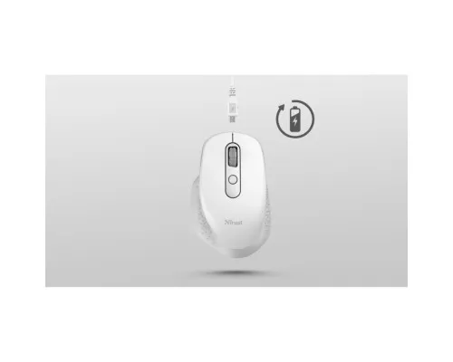 Мышка Trust Ozaa Rechargeable Wireless White (24035)