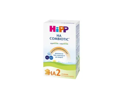 Детская смесь HiPP НА Combiotic 2 гипоаллергенная молочная 350 г (9062300137665)