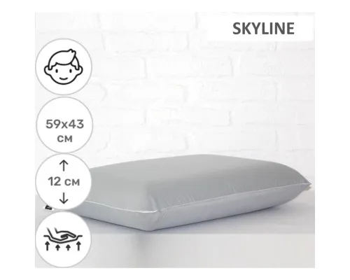 Подушка MirSon ортопедична 6051 Delicate satin Skyline Men 59х43х12 (2200003261745)