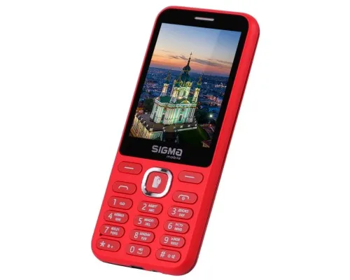 Мобильный телефон Sigma X-style 31 Power Type-C Red (4827798855058)