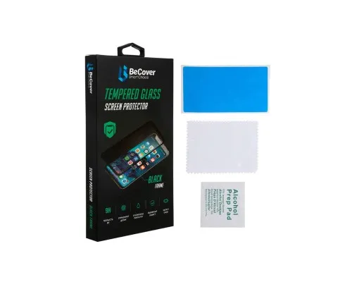 Скло захисне BeCover ZTE Blade A52 Black (708755)